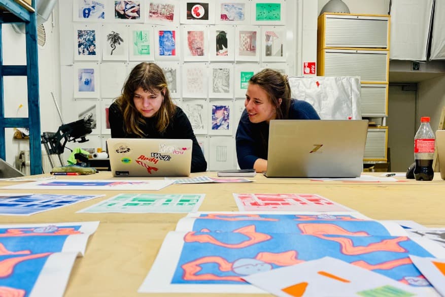 Riso printen (A3-print)